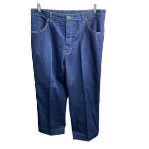 Vintage Sasson Jeans Womens Size 38x26 Western Blue Denim 80s Straight